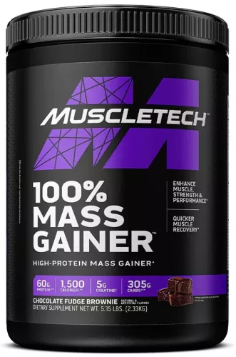 Muscle Tech Pro Series 100% Mass Gainer 2330g Chocolate Fudge Brownie (Csokoládé Brownie)