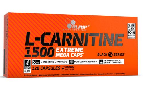 Olimp Nutrition L-Carnitine 1500 Extreme Mega Caps 120 Caps 120 Kapszula