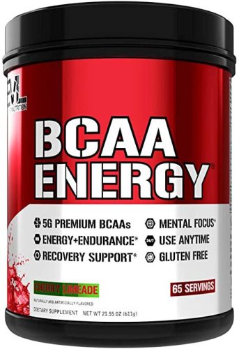 EVL Nutrition Evolution Bcaa Energy 630g Blue Raspberry (Kék Málna)