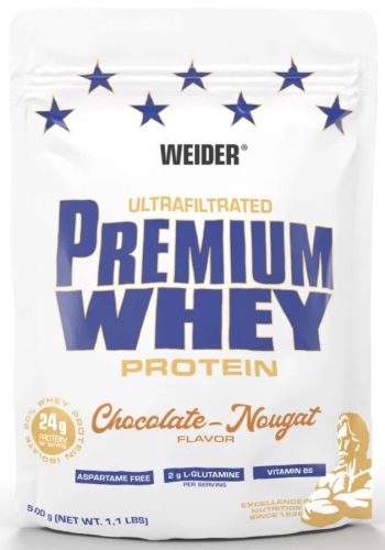 Weider Premium Whey Protein 500g Chocolade Nougat (Csokoládé Nugát)