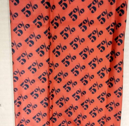 5% Nutrition Neck Gaiter Red (Piros)