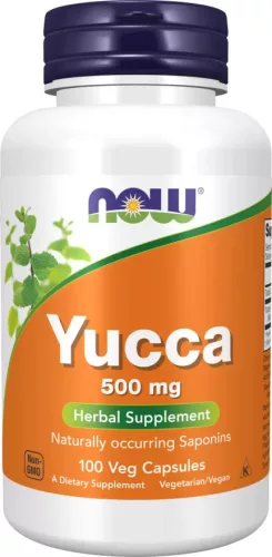 Now Foods Yucca 500mg 100 Capsules 100 Kapszula