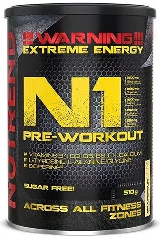 Nutrend N1 Pre-Workout Booster 510g Grapefruit (Grapefruit)