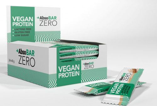 Absorice Karton Absobar Zero 24x40g Peanut Butter (Mogyoróvaj)