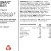 PhD Nutrition Karton Smart Bar 12x64g Dark Choc Raspberry (Étcsokoládé Málna)