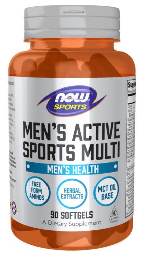 Now Foods Mens Active Sports Multi 90 Softgels 90 Gélkapszula