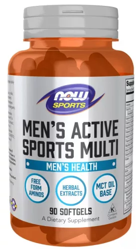 Now Foods Mens Active Sports Multi 90 Softgels 90 Gélkapszula