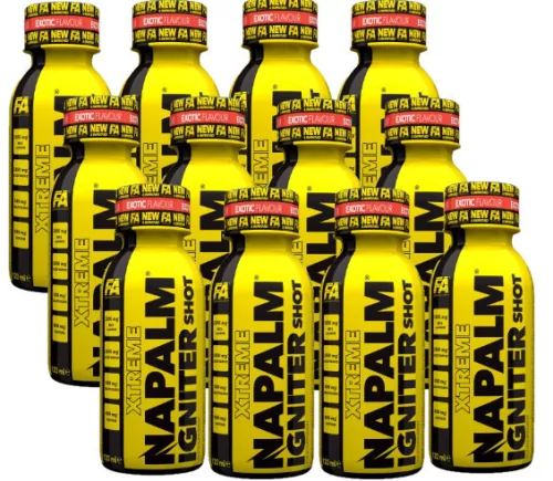 Fitness Authority Karton Xtreme Napalm Igniter Shot 12x120ml Mango (Mango)