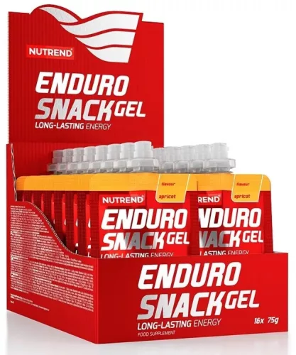 Nutrend Karton Enduro Snack 10x75g Apricot (Barack)