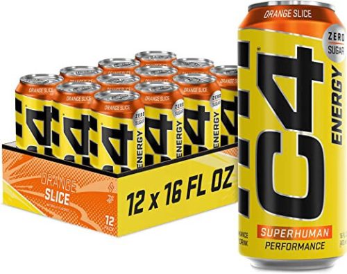 Cellucor Karton C4 Energy EU 12x500ml Orange Slice (Narancs) EXP.:2025/11/16
