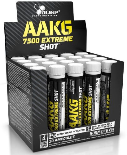 Olimp Nutrition Karton AAKG 7500 Extreme Shot 20x25ml Cherry (Cseresznye)