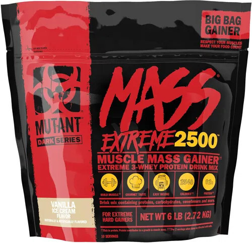 Mutant Mutant Mass Extreme Dark Series 2720g Vanilla Ice Cream (Vanília)