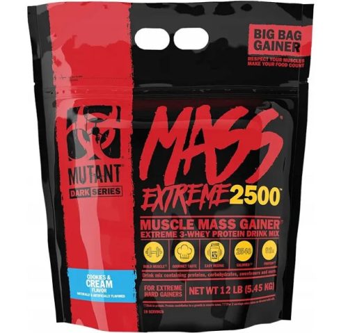 Mutant Mutant Mass Extreme Dark Series 5450g Cookies & Cream (Sütikrém)