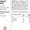 PhD Nutrition Karton Smart Bar 12x64g White Choc Blondie (Fehércsokoládé)
