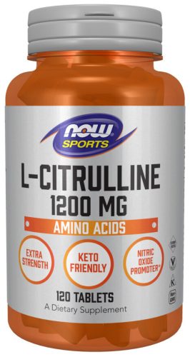 Now Foods L-Citrulline 1200mg Extra Strength 120 Tablets 120 Tabletta