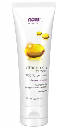 Now Foods Vitamin D-3 Body Cream (4oz) 118ml