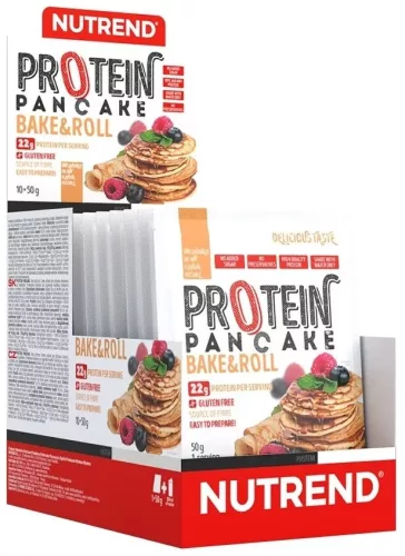 Nutrend Karton Protein Pancake 10x50g Chocolate (Csokoládé)