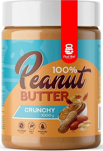 Cheat Meal Peanut Butter 100% 1000g Crunchy (Ropogós)