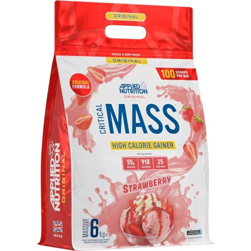 Applied Nutrition Critical Mass Original 6000g Strawberry (Eper)