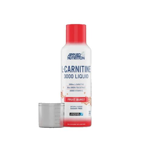 Applied Nutrition L-Carnitine 3000mg Liquid & Green Tea 495ml Fruit Brust (Gyümölcspuncs)