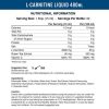 Applied Nutrition L-Carnitine 3000mg Liquid & Green Tea 495ml Fruit Brust (Gyümölcspuncs)