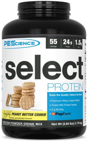 PEScience Select Protein 1710g Peanut Butter Cookie (Mogyoróvaj Sütemény) EXP.:2026/01/11