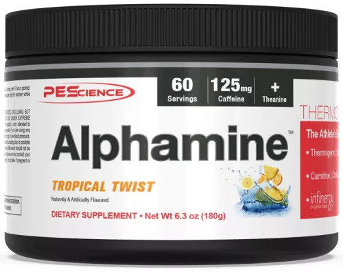 PEScience Alphamine 174g Tropical Twist (Trópusi Gyümölcs)