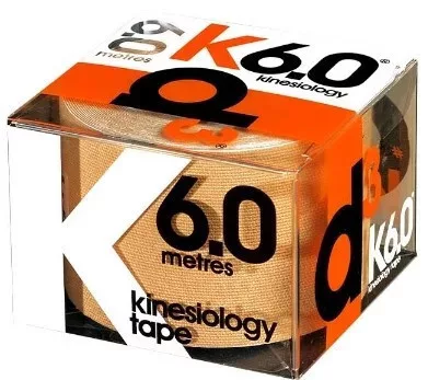 d3 K6.0 Kiseiology Tape 6m (Kineziológiai Tapasz 6m) Beige (Bézs)
