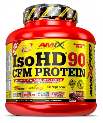 AMIX Iso HD 90 CFM Protein 1800g Double Dutch Chocolate (Csokoládé)