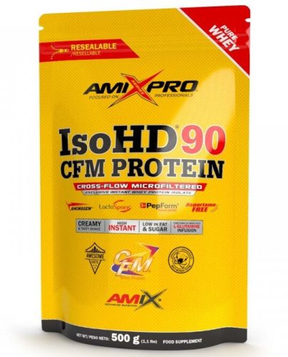 AMIX Iso HD 90 CFM Protein 500g Creamy Vanilla Milk (Vanília)