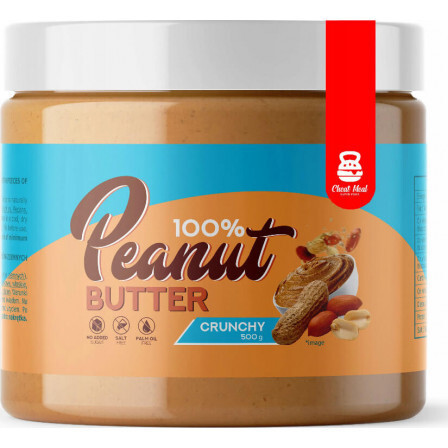 Cheat Meal Peanut Butter 100% 500g Crunchy (Ropogós) EXP.:2025/08/28