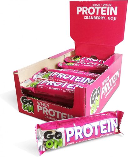 Go On Nutrition Karton Protein Bar 24x50g Vanilla (Vanília)