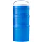   Blender Bottle Pro Stak Expansion 3Pak Full Color Cyan (Ciánkék) 3 Részes Tároló Szett