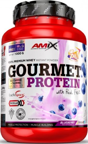 AMIX Gourmet Protein 1000g Blueberry Yogurt (Áfonya Joghurt)