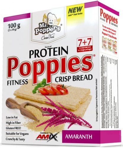 AMIX Mr. Poppers Fitness Protein Poppies Amaranth 100g