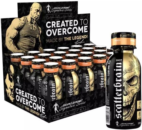 Kevin Levrone Karton Scatterbrain Shot 12x120ml Orange Cherry (Narancs Cseresznye)