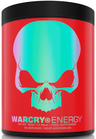 Genius Nutrition Warcry Energy 300g Sour Watermelon (Görögdinnye)