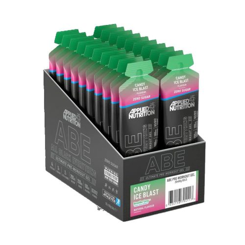 Applied Nutrition Karton ABE Ultimate Pre-Workout Gel 20x60g Candy Ice Blast (Jégkrém)