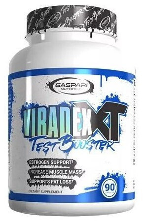 Gaspari Nutrition ViradexXT Test Booster 90 Caps 90 Kapszula