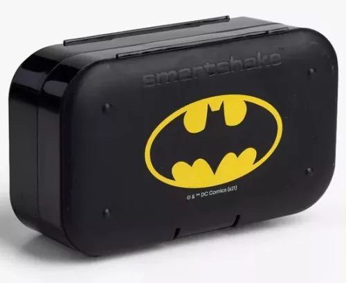 SmartShake SmartShake Pill Box Organizer DC Batman (2 Pack) Black (Fekete)