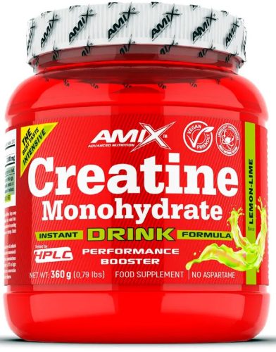 AMIX Creatine Monohydrate Instant Drink Formula 360g Lemon Lime (Citrom Lime)