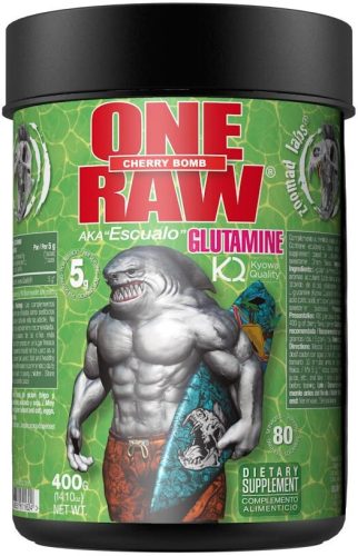 ZooMad Labs One Raw® Glutamine 400g Cherry Bomb (Cseresznye)