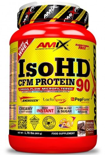 AMIX Iso HD 90 CFM Protein 800g Double White Chocolate (Fehércsokoládé) EXP.:2026/01/10