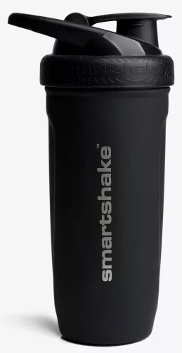 SmartShake Reforce Stainless Steel Mono 900ml Black (Fekete)