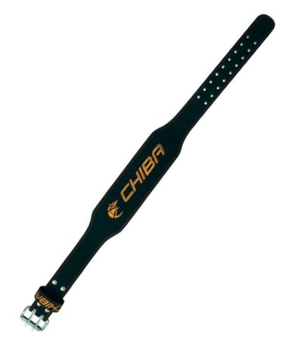Chiba Chiba Leather Belt Black/Gold (Fekete/Arany) S (Kis Méret)