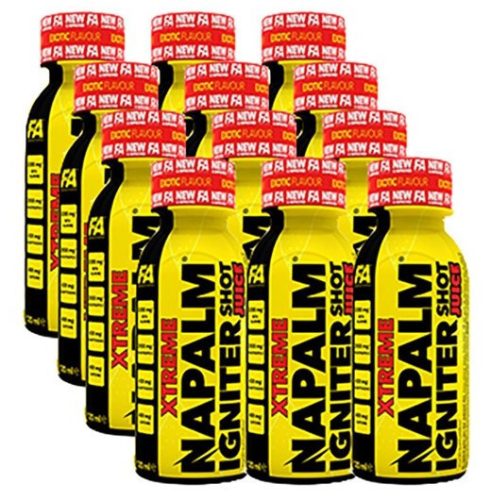Fitness Authority Karton Xtreme Napalm Igniter Shot Juice 12x120ml Exotic (Egzotikus Gyümölcs)