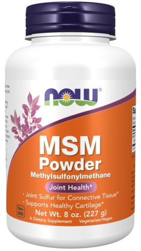 Now Foods MSM Methylsulfonylmethane Powder 227g 227g Unflavored (Ízesítetlen)