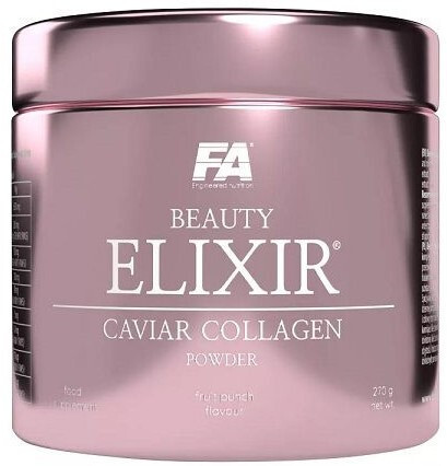 Fitness Authority Beauty Elixir Caviar Collagen Powder 270g Fruit Punch (Gyümölcspuncs)