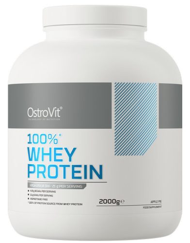 OstroVit 100% Whey Protein 2000g Apple Pie (Almás Pite)