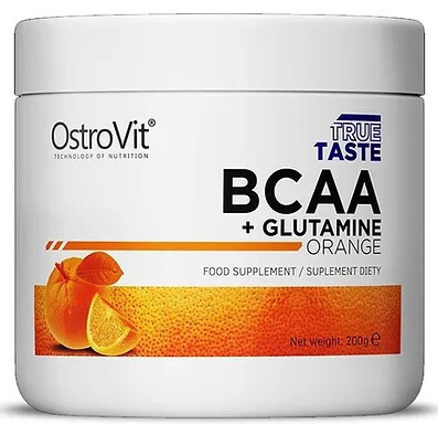 OstroVit BCAA + Glutamine 200g Orange (Narancs)